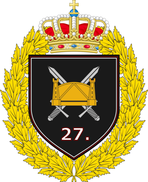 File:Great Emblem of the 27th Guards Raková Tank Division.png