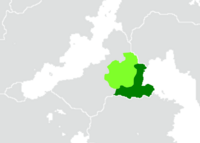 Yugstran at its maximal extent in the Velikoslavian Empire