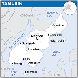 Map of Tamurin