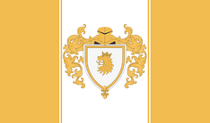 Yellow White Flag of Lionsroar