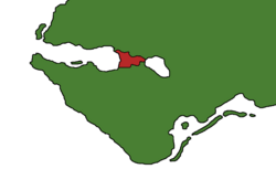 Location of Monrovia within Nonadia