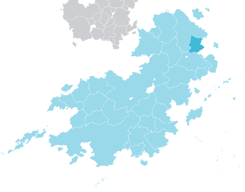 Location of Tiwura(dark blue) within Coius(light blue)