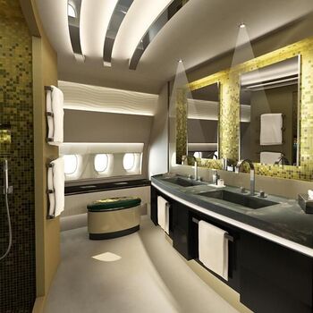 First Class Ultimate Restroom + Shower