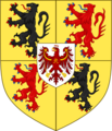 Coat of Arms of the House of Rahdenburg-Schaumberg, as Princes of Schaumberg (2000–2015)