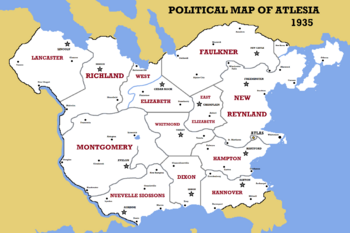 Political Map of the Federation