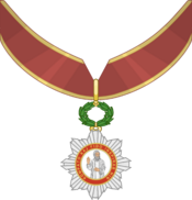 Neck insignia of the rank of Grand Companion of the Order of Pious Lot.png