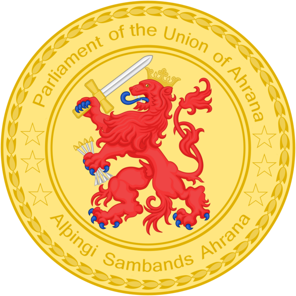 File:Parliament of the Kingdom of Ahrana Logo.png