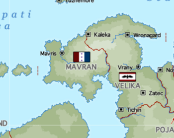 Map of Mavran