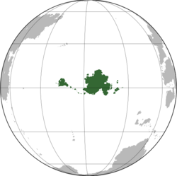 Location of The Furbish Islands