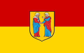 Flag of Šventoji Elžbieta