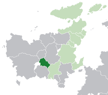 Map of Minilov in Euclea