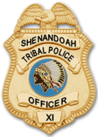 Shenandoah Tribal Police badge