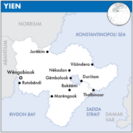 Map of Yien
