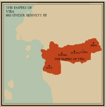 Map of the Bennett dynasty