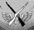 Flag of the new Eldian military as seen in the manga