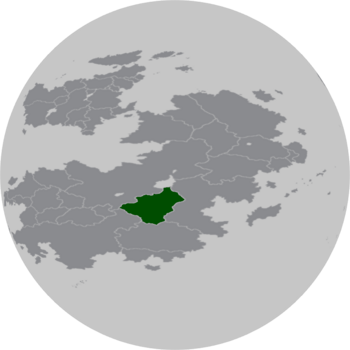 Location of Cavunia in Kylaris