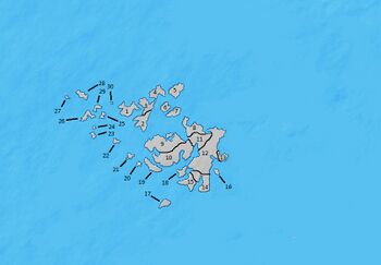 Location of Ganji Islands