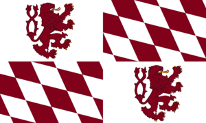 Flag of Rudolphine Aucuria (1721–1792)