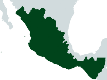 Location of Mexico