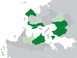 Minimum Standards in Work and Education Agreement map.png