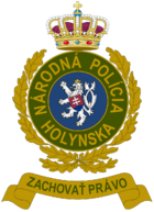 Badge of the National Police of Holynia