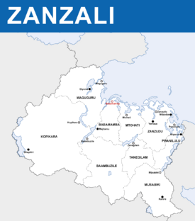 Political Map of Zanzali