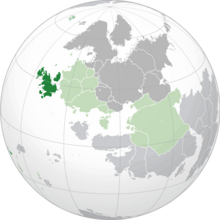 Location of  Volain  (dark green) – in Esermia  (green & dark grey) – in the Esermian Strategic Treaty  (green)