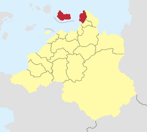 Location of Kajapas in Aucuria