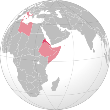 Principality of Eritrea within the Italian Empire