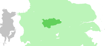 Location on Pelia continent