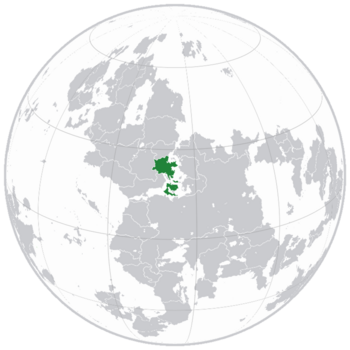 The location of Zona Umida on the globe.