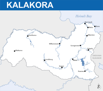 Map of Kalakora