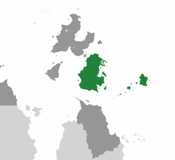 Dolplandia on the map