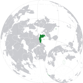 Kakland and its territories