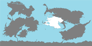 Location of Zamastan (white) on Iearth