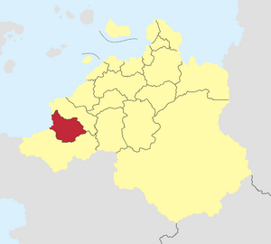 Location of Šventasis Steponas in Aucuria