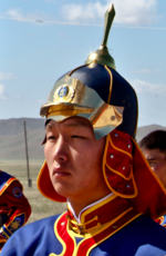 Manduul Temüjin in military regalia.png