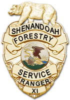 Shenandoah Forestry Service badge