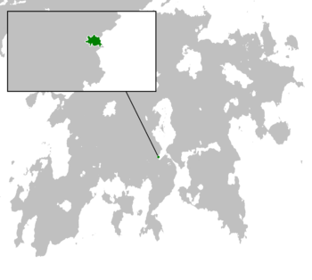 Location of Silvadum City (green) in Thrismari (dark grey)