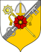 Coat of arms of the Bishopric of Ivory