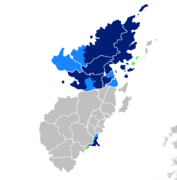 Map of Seketese language