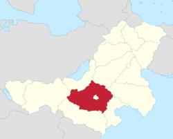Location of Dvolăn within Luepola.