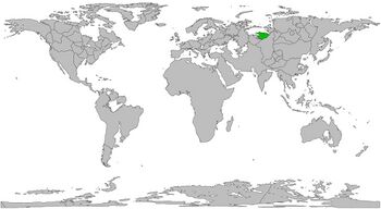 Location of Manchea in the World.