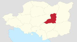 Location of Podolina within Luepola.