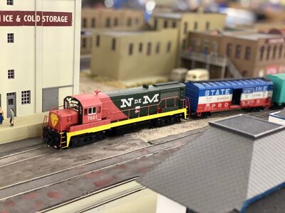 Another model train photo taken at my local club.