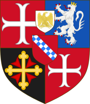 Coat of Arms of the House of Aultavilla (Gentilius).png