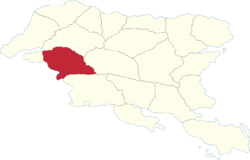 Location of Elena