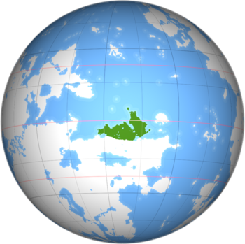 Location of Amrelia (dark green) in Thrismari