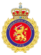 Logo and Badge of the Federal Police Services of Ahrana