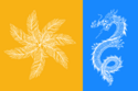 Flag of Dryāganakō, Dryaga
